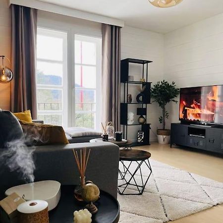 Paisible F2 Ensoleille Vue Lac Gérardmer Kültér fotó